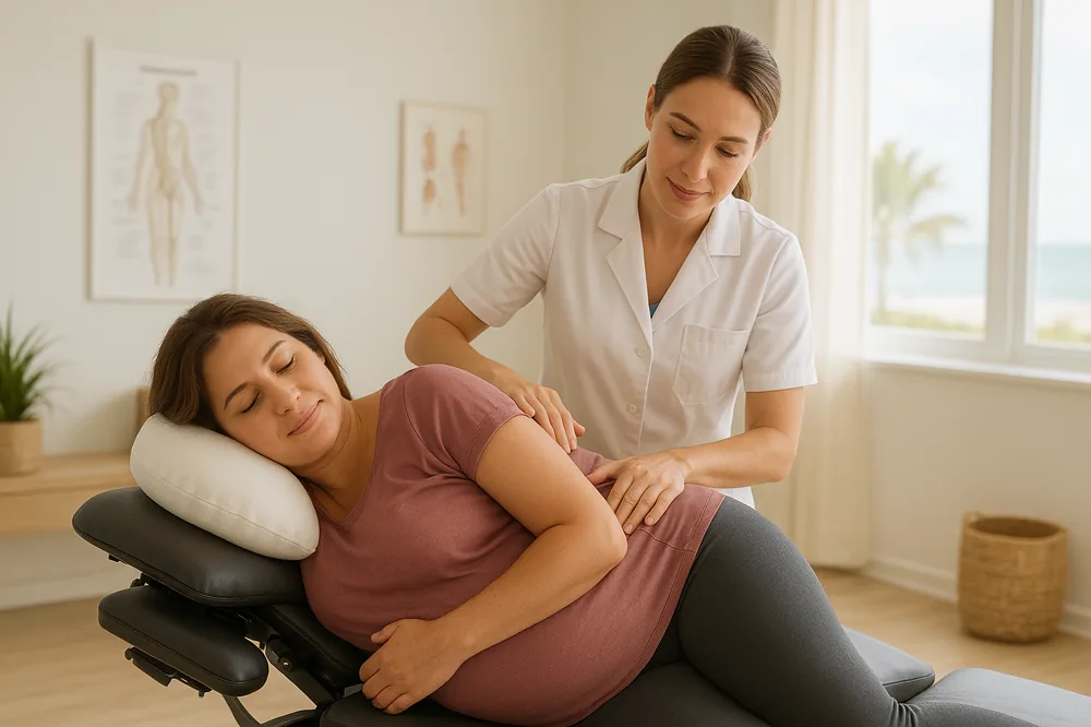 Pregnancy chiropractic care in venice florida safe gentle support for expecting mothers - Dr. Leigh Sierra Chiropractic, Venice FL